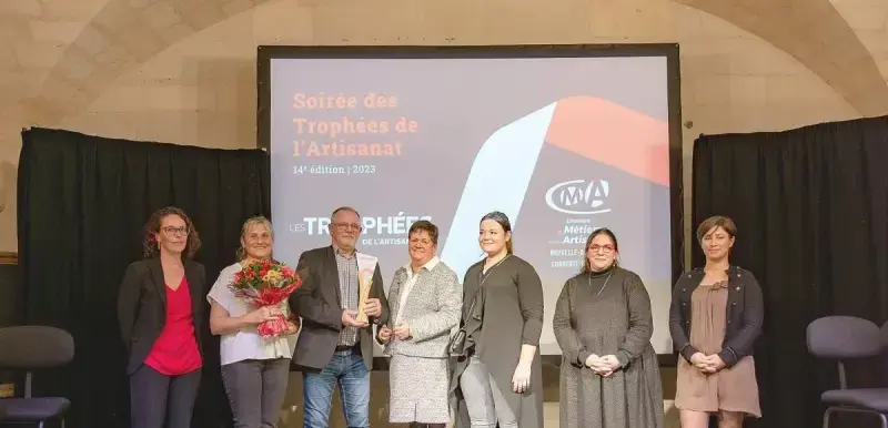 Article Haute Saintonge mentionnant l'équipe de l'Auberge de Cercoux
