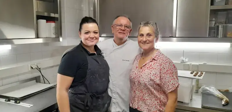 Article Haute Saintonge mentionnant l'équipe de l'Auberge de Cercoux