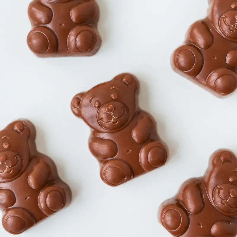 Oursons guimauve chocolat