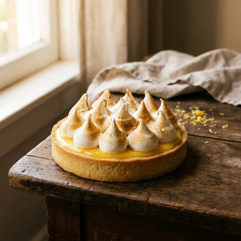 Tarte citron meringuée
