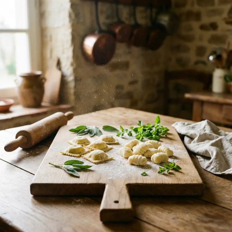 Pâtes fraîches et ravioles