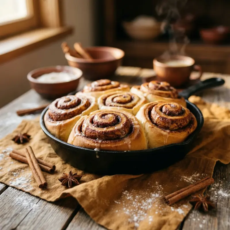 Roulés à la cannelle