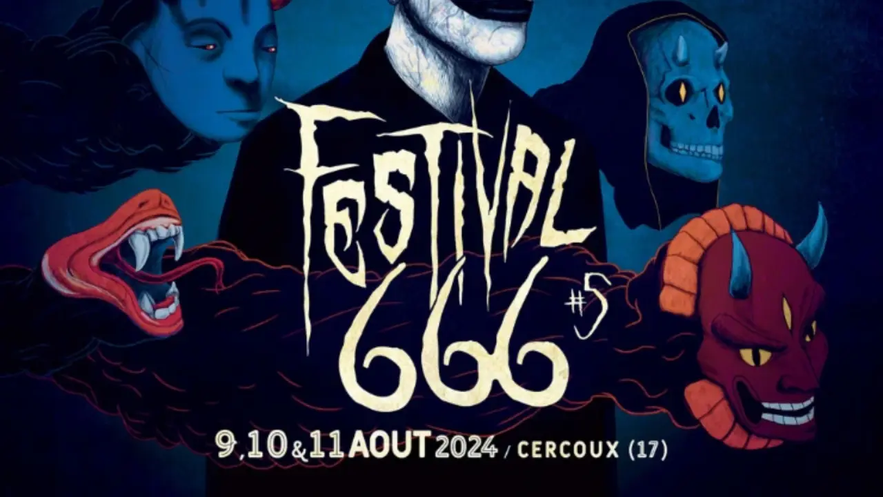 Affiche du festival 666 à Cercoux