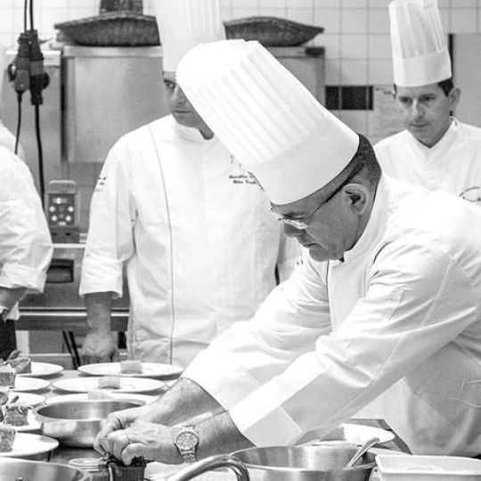 Chef de Cuisine du restaurant gastronomique, le Silène, Hervé Dindin