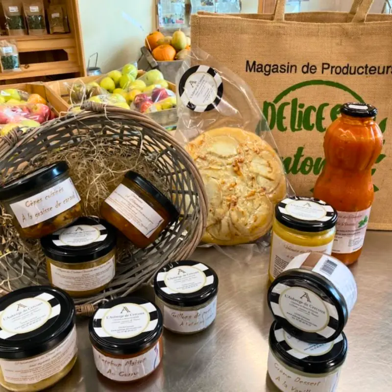 Bocaux en étale aux Délices de Saintonge
