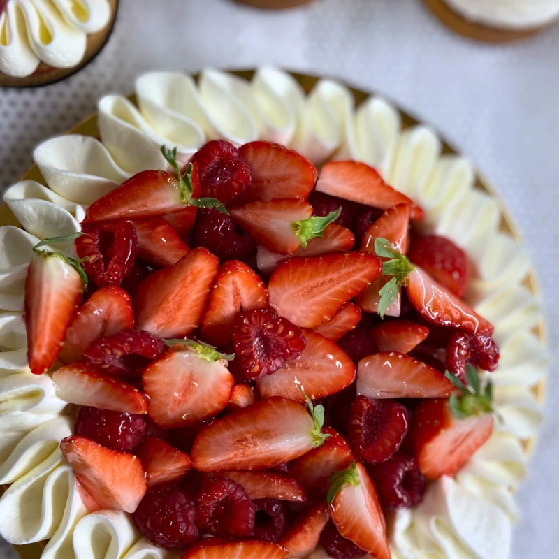 Tarte aux fruits de saison